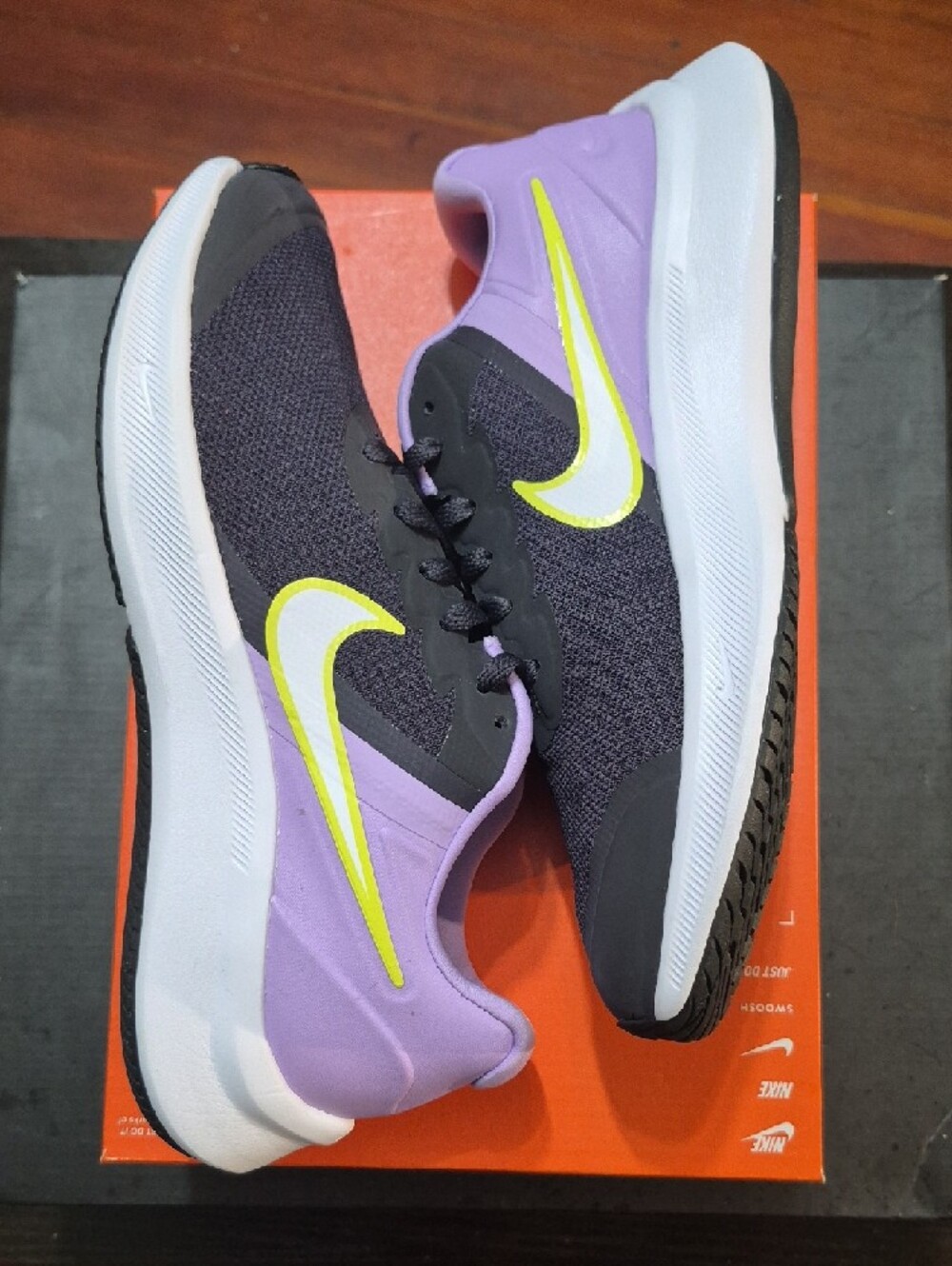 Nike Star Runner 3 GS 'Cave Purple' (2025) M5Y/W6.5 New W/OG Box - Picture 7 of 11